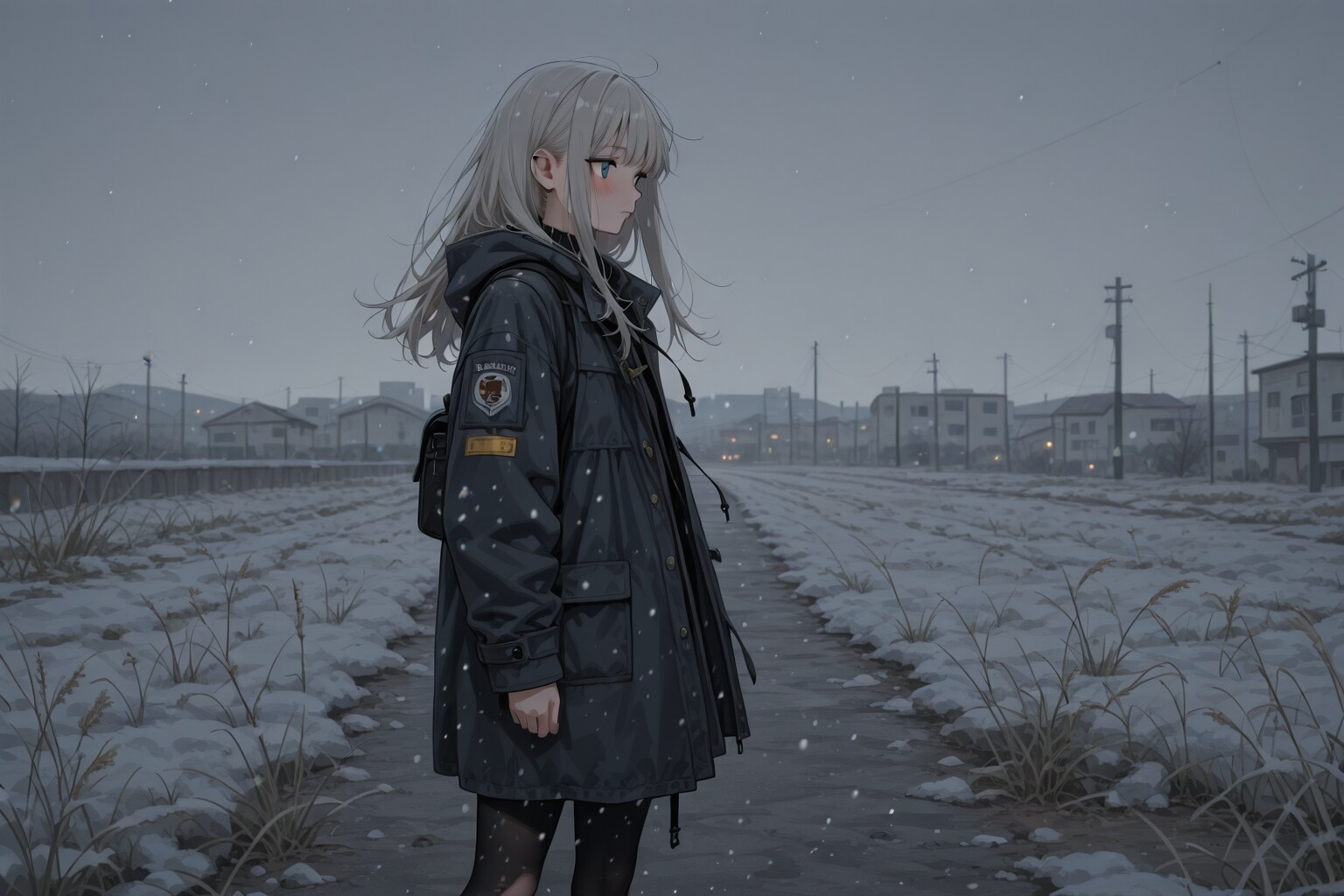 #MOKA 日付召喚・・・モノトーン調の世界 | の人気AIイラスト・グラビア