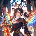 Reにゃサイヨ『stained glass 背負いて 反抗』【リナちゃん改造計画】 2枚目
