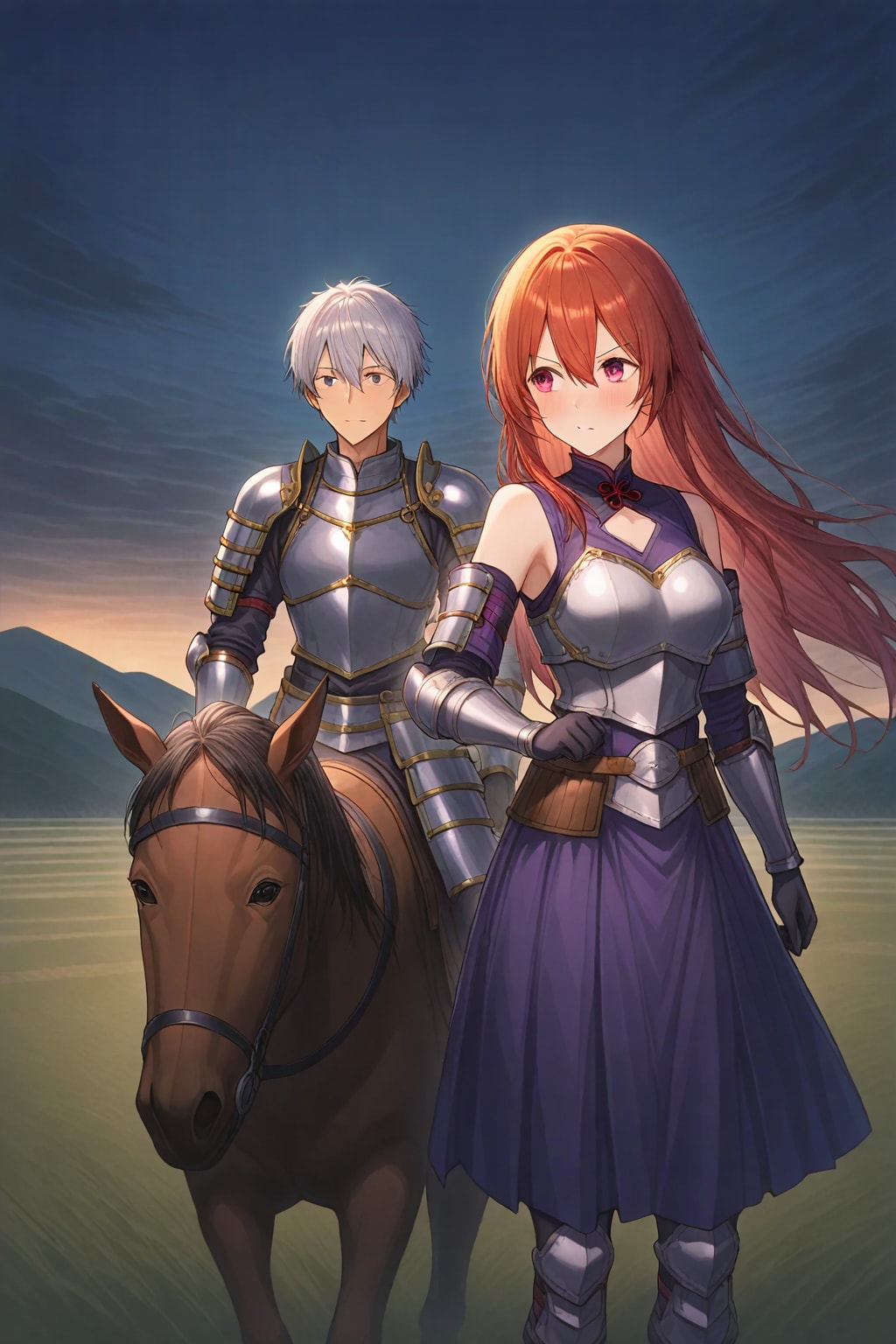 逃げる二人の刻む夜明け | の人気AIイラスト・グラビア