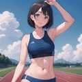 陸上女子 3枚目