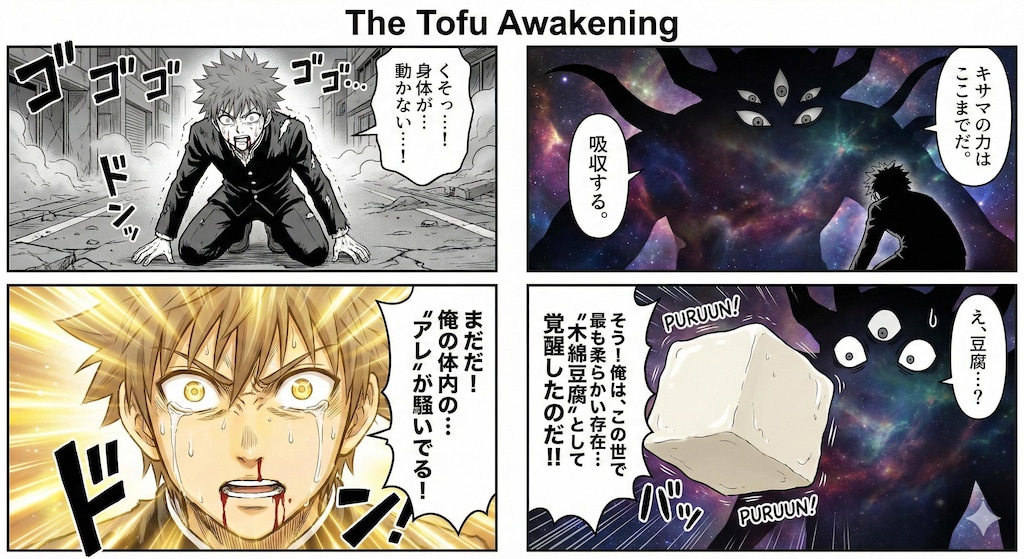 AIに作ってもらった漫画12作品