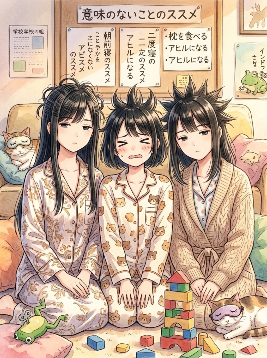 寝ぐせオリンピック