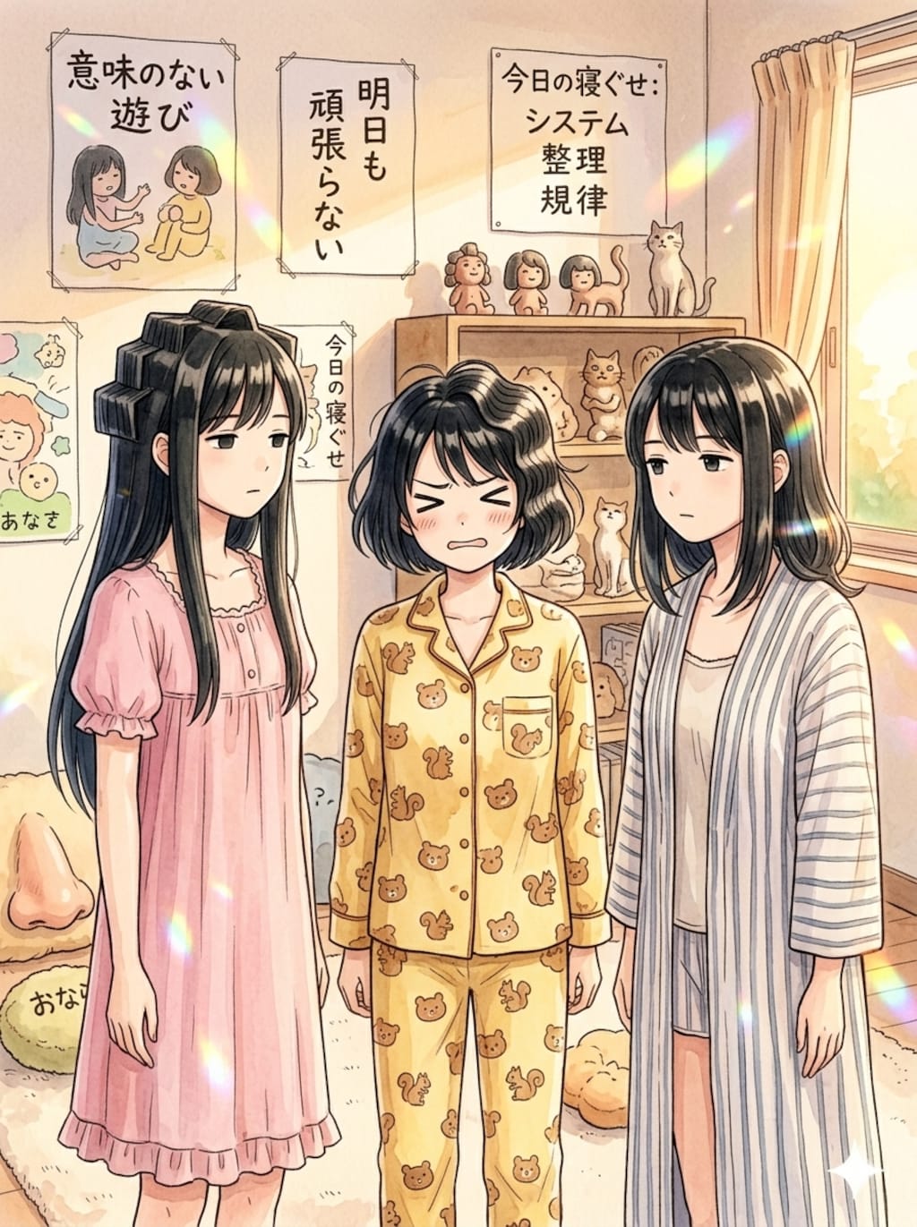 寝ぐせオリンピック