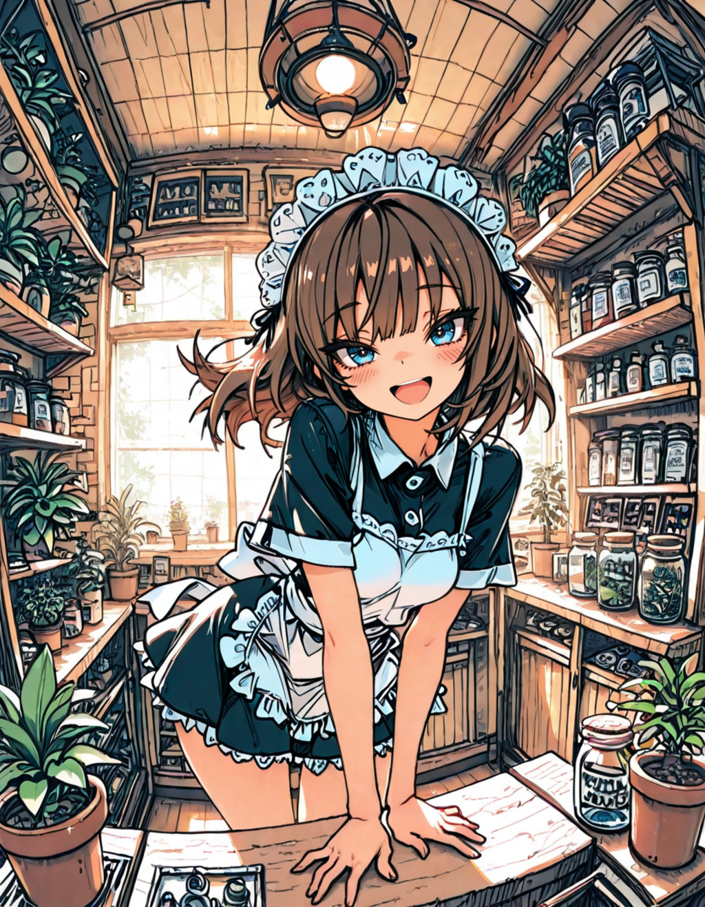 薬屋さんの店員