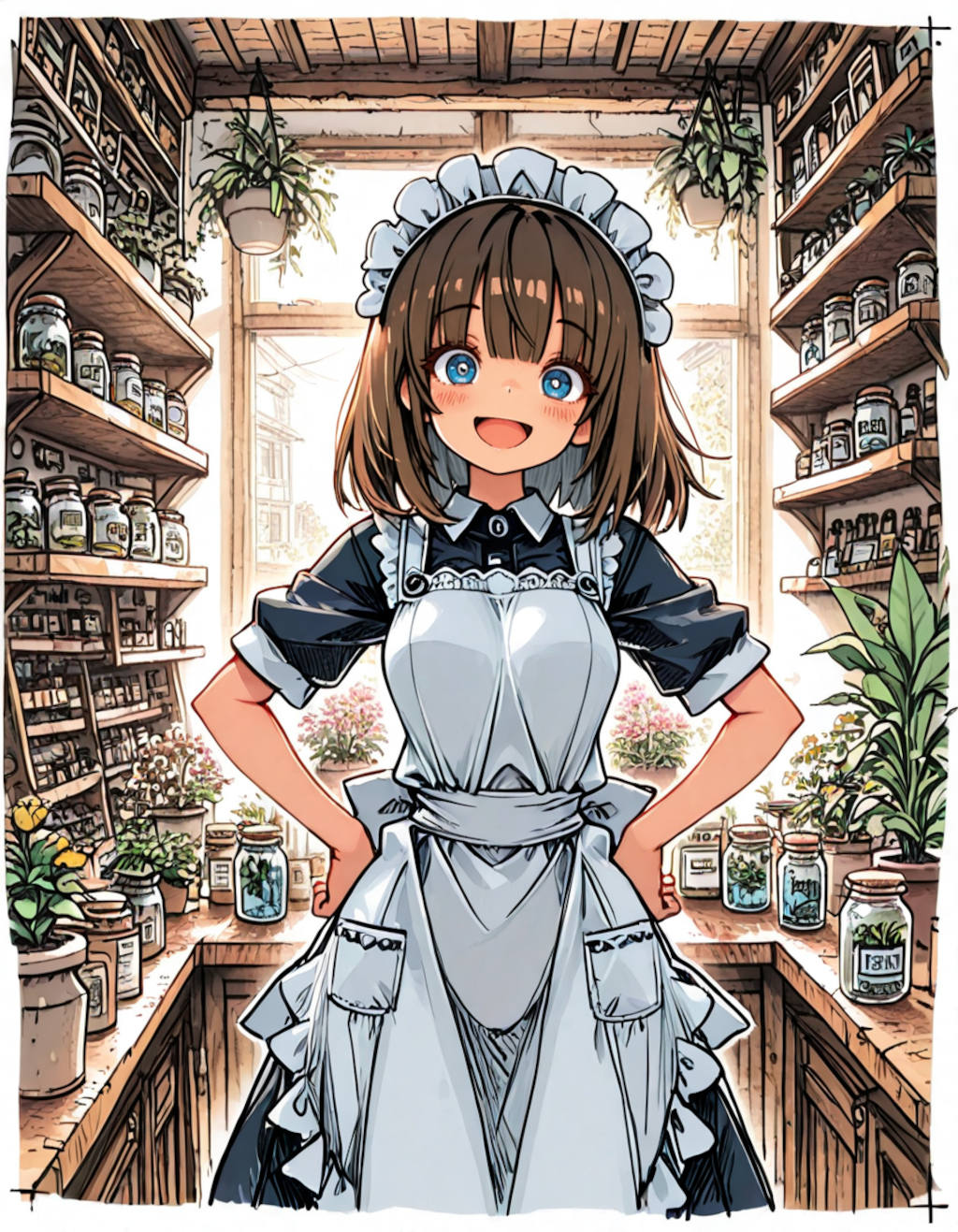 薬屋さんの店員