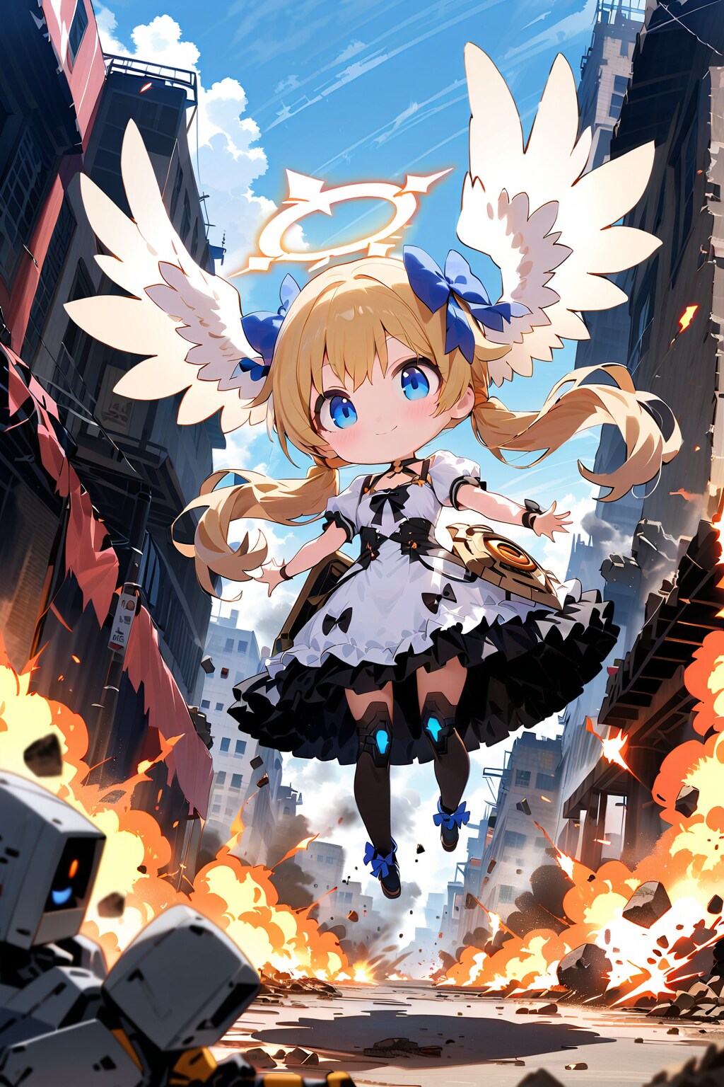 7月30日の天使プロンプト＋ロボ🤖プロンプト | の人気AIイラスト・グラビア