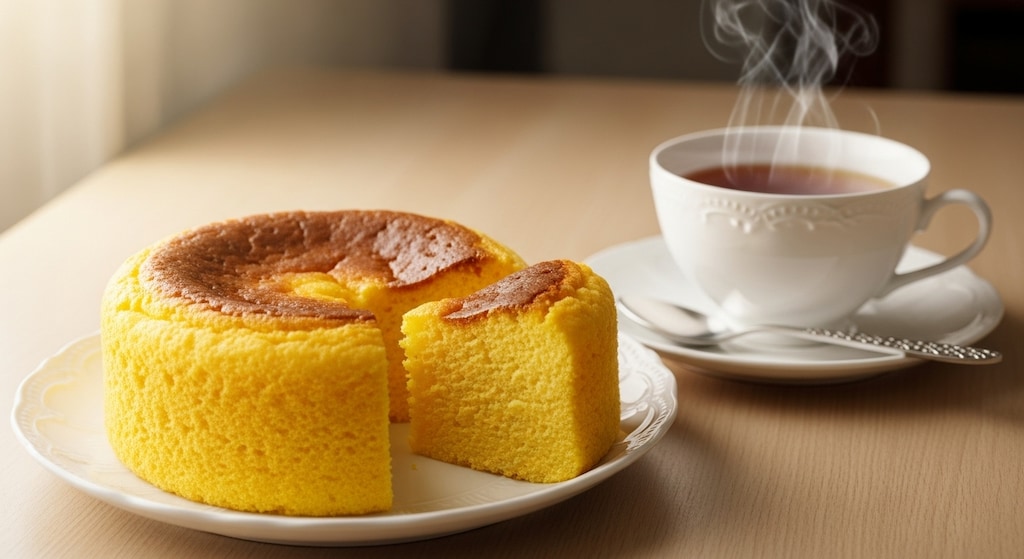 デザートのふんわり卵ケーキ