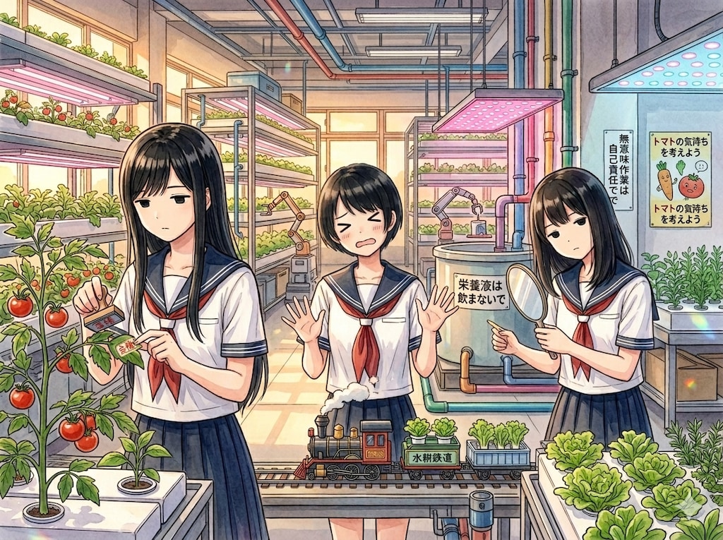 この国の食糧危機は私たちが食い止める！！