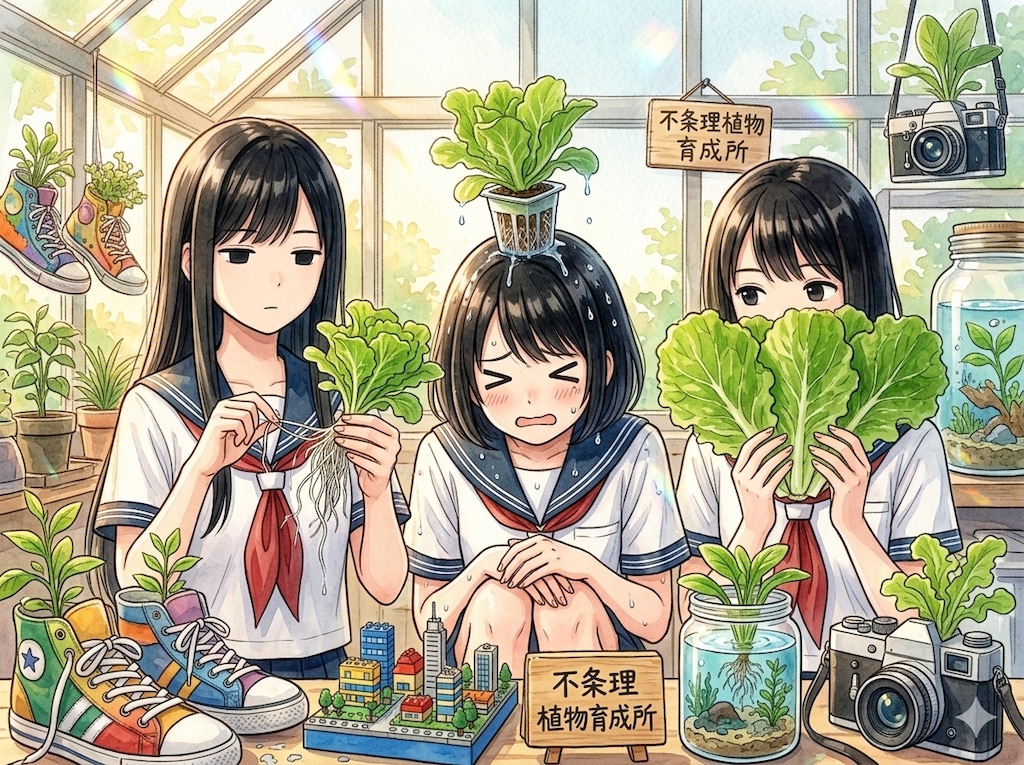 この国の食糧危機は私たちが食い止める！！