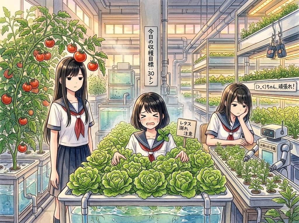 この国の食糧危機は私たちが食い止める！！