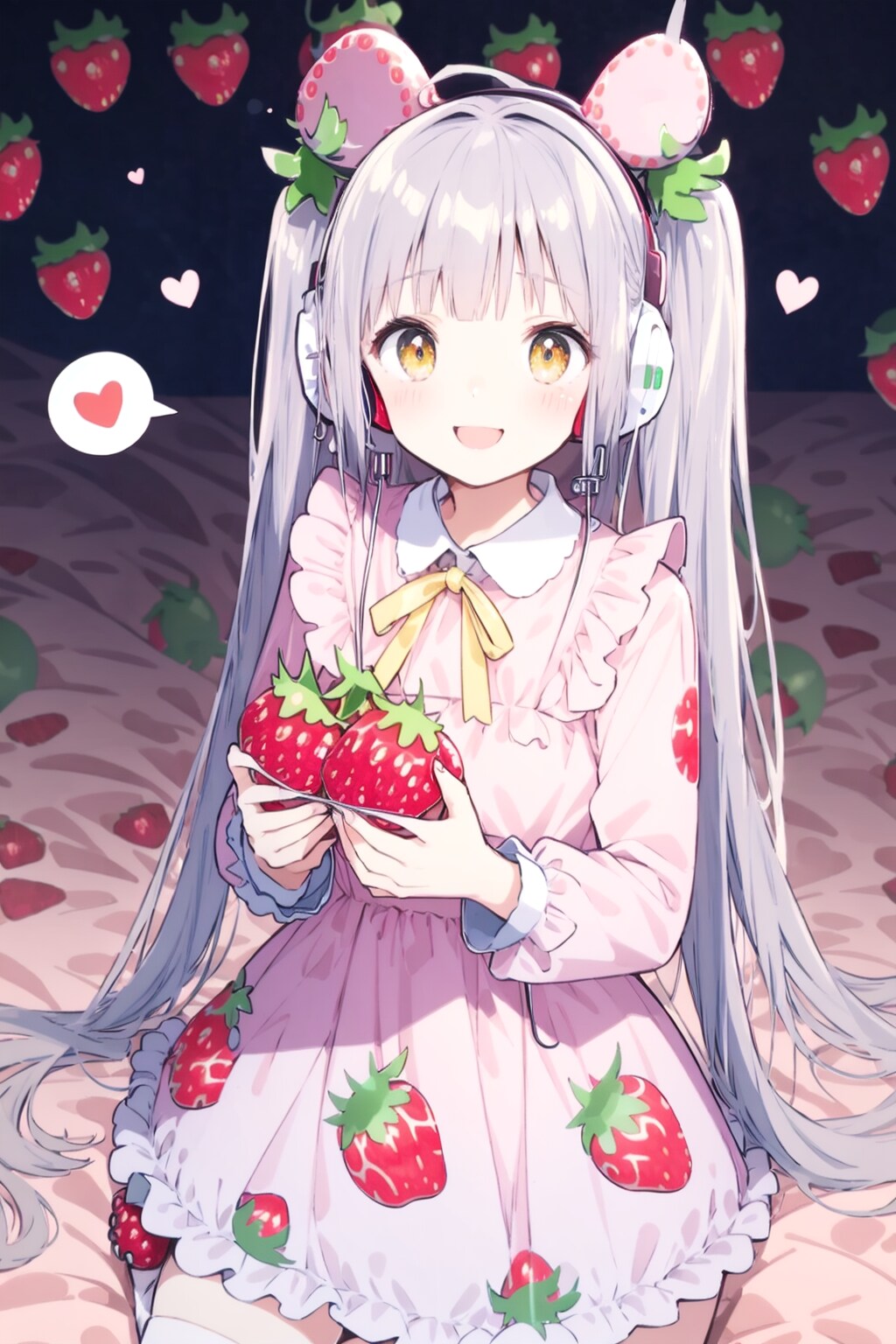 🍓ヘッドフォンチャレンジAQUA