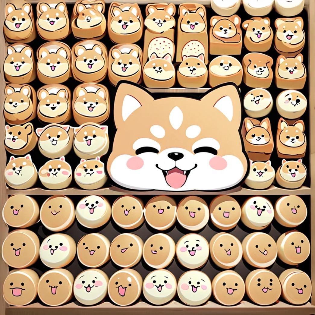 銘菓犬饅頭 | の人気AIイラスト・グラビア
