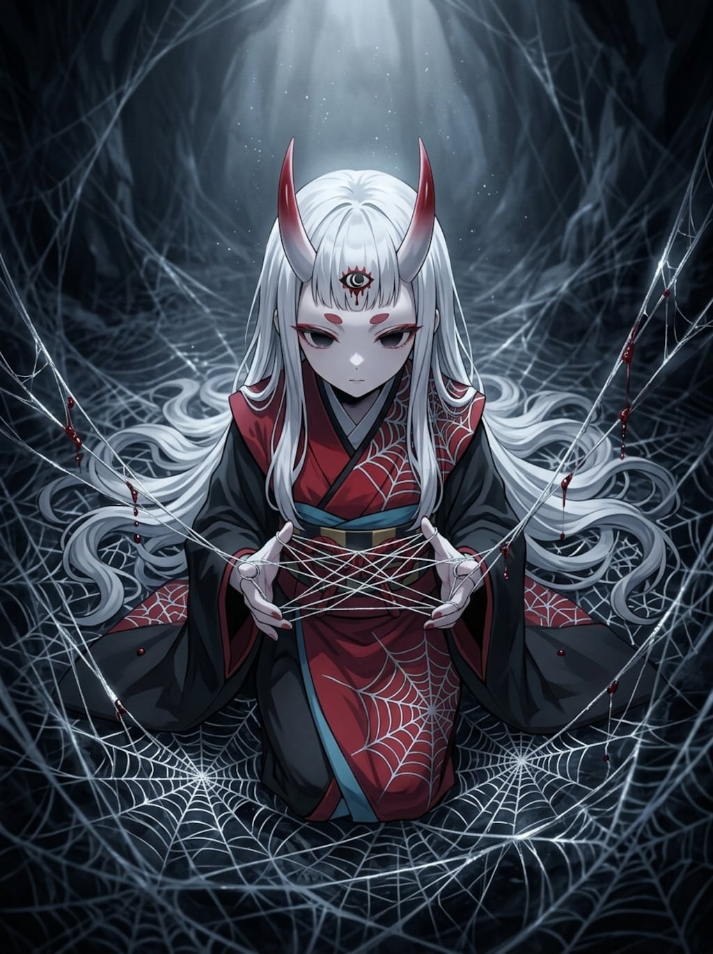 鬼蜘蛛の少女