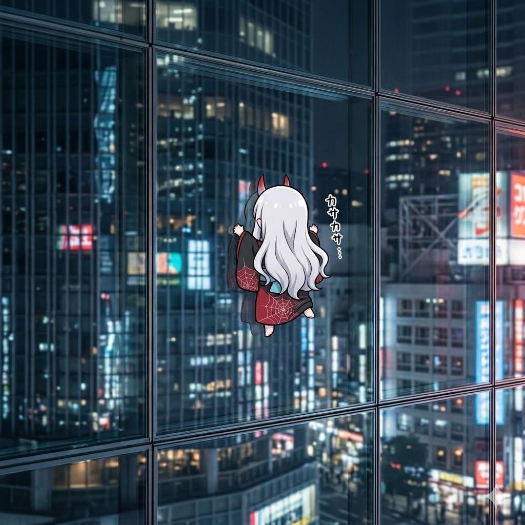 鬼蜘蛛の少女