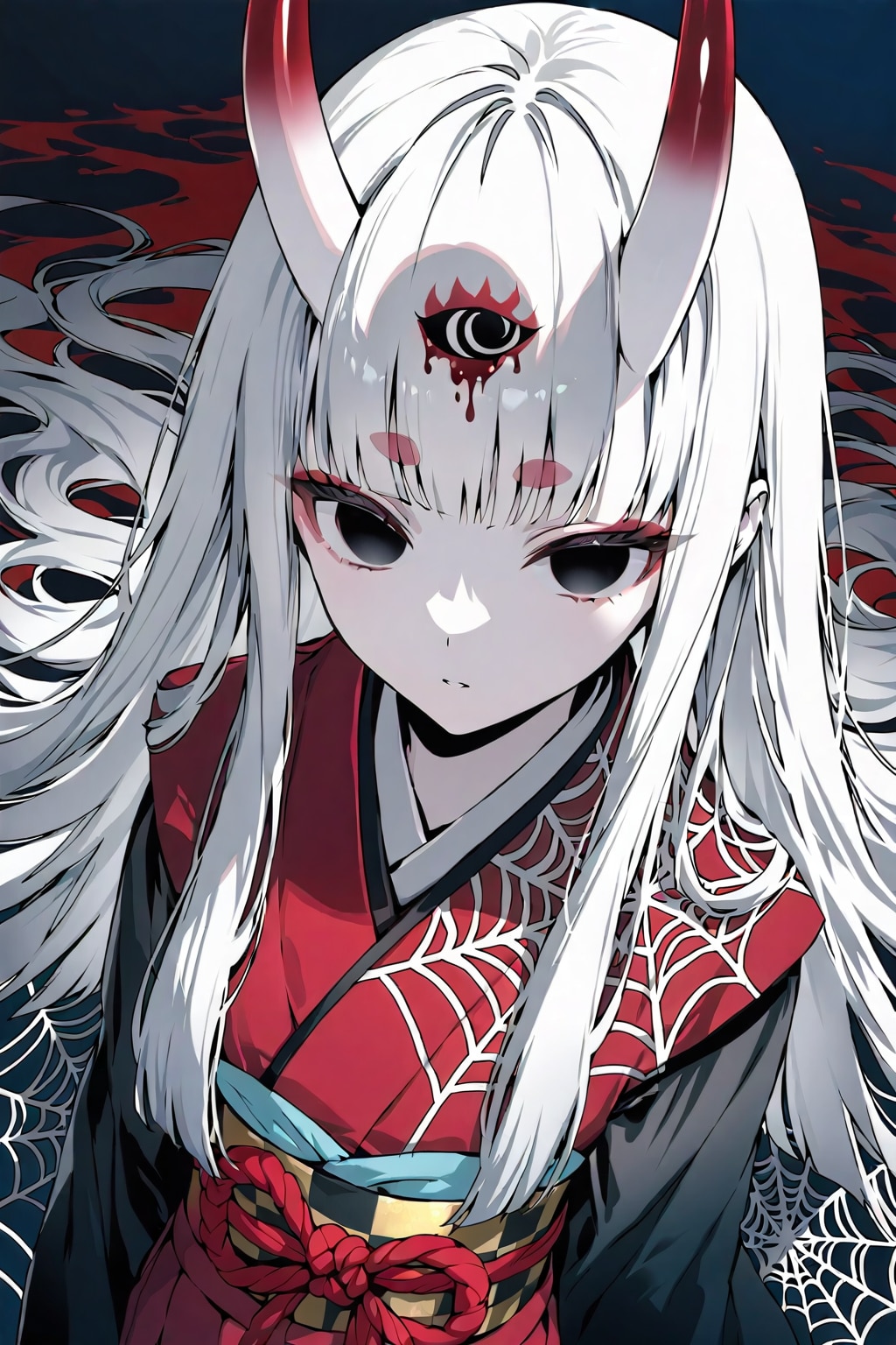 鬼蜘蛛の少女
