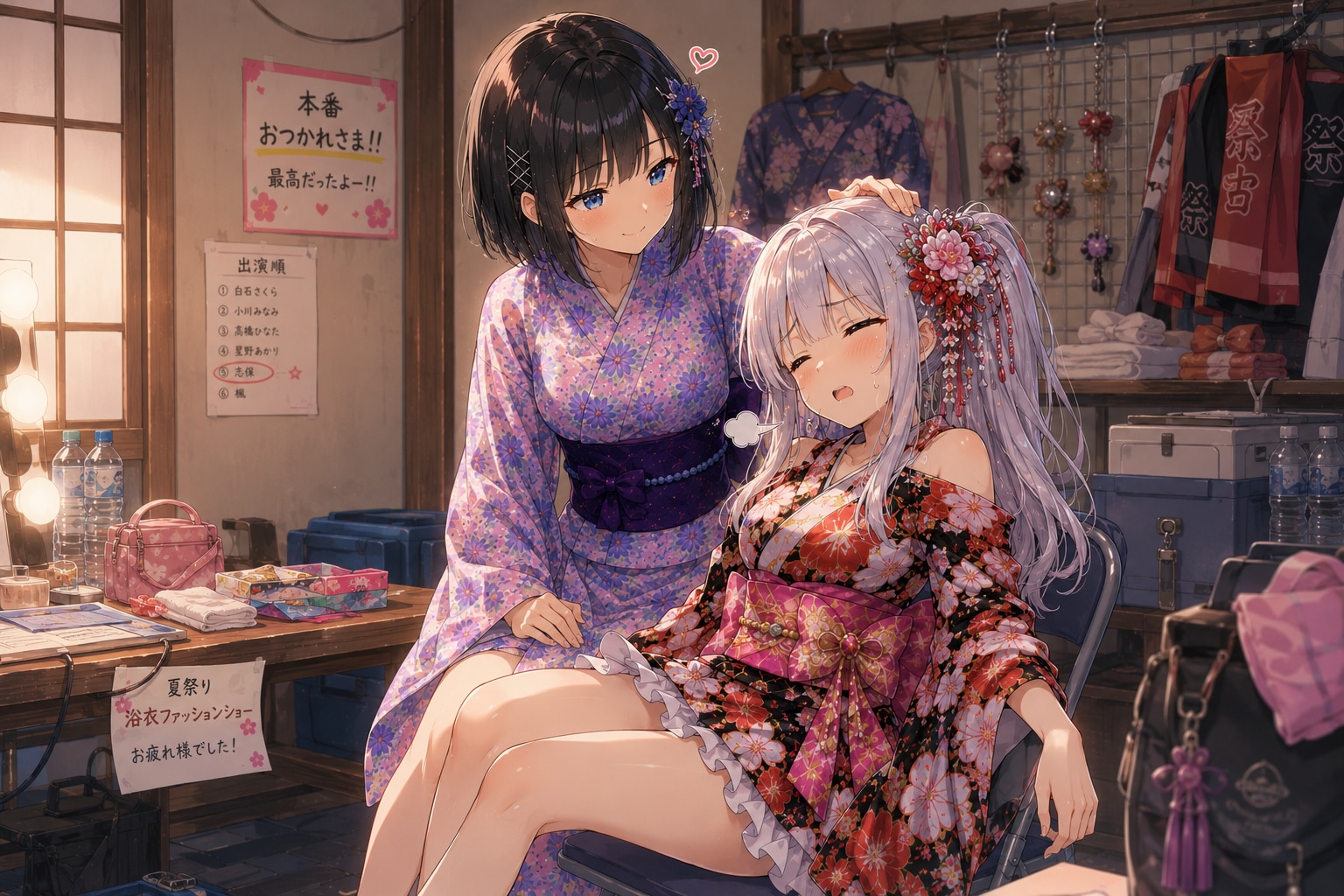 お疲れ志保ちゃん