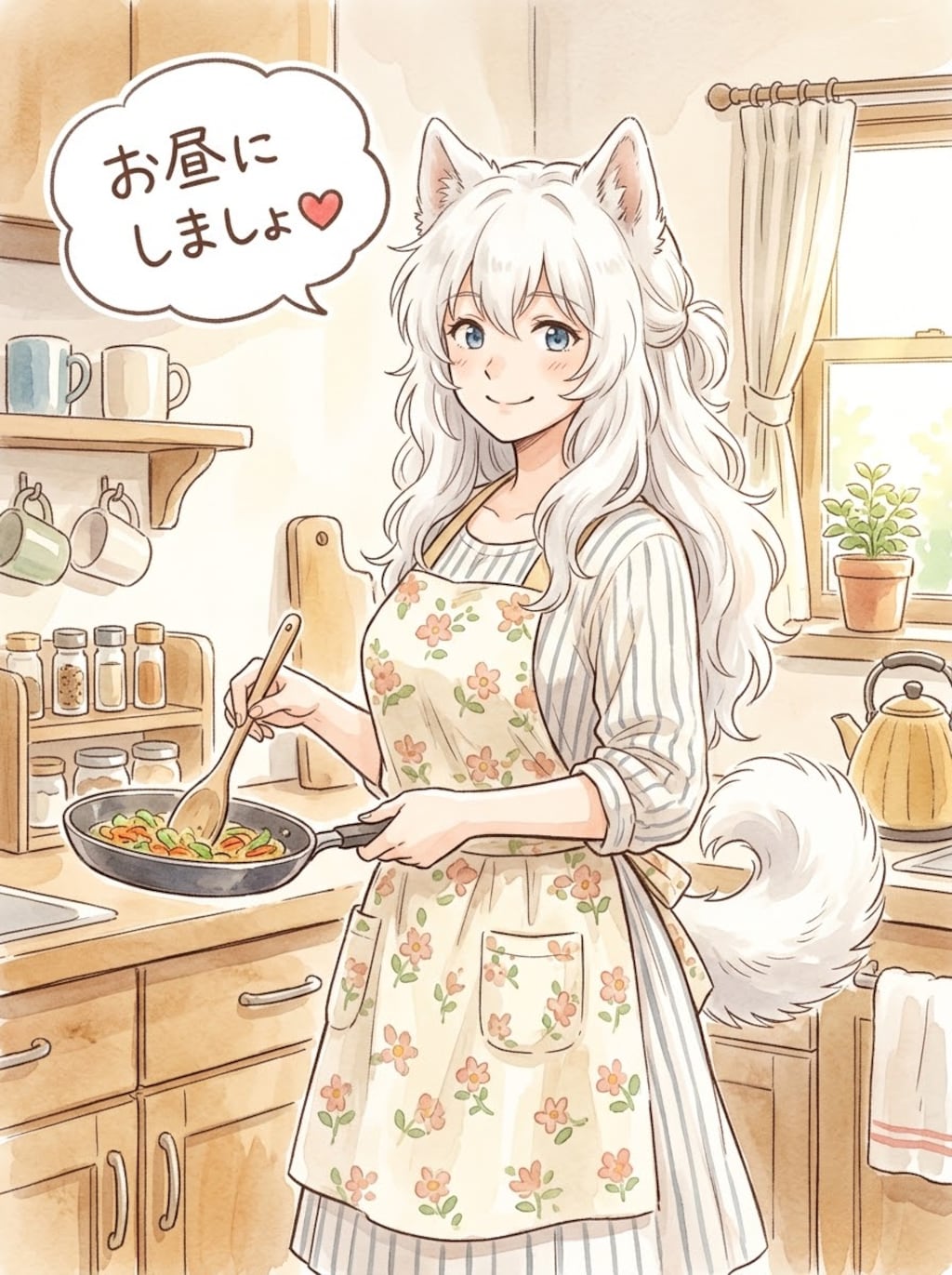 お昼にしましょ❤️