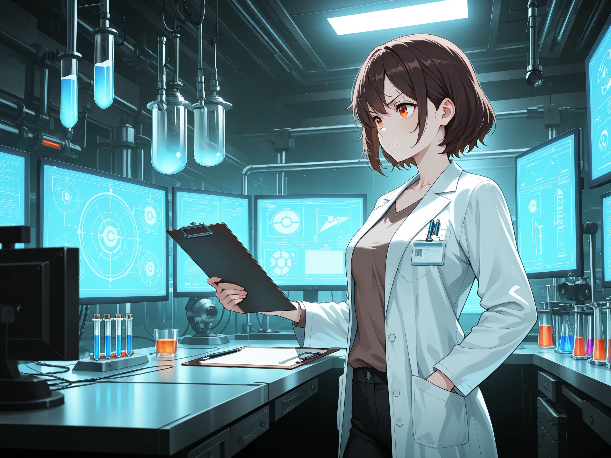 科学捜査隊凪ちゃん | の人気AIイラスト・グラビア