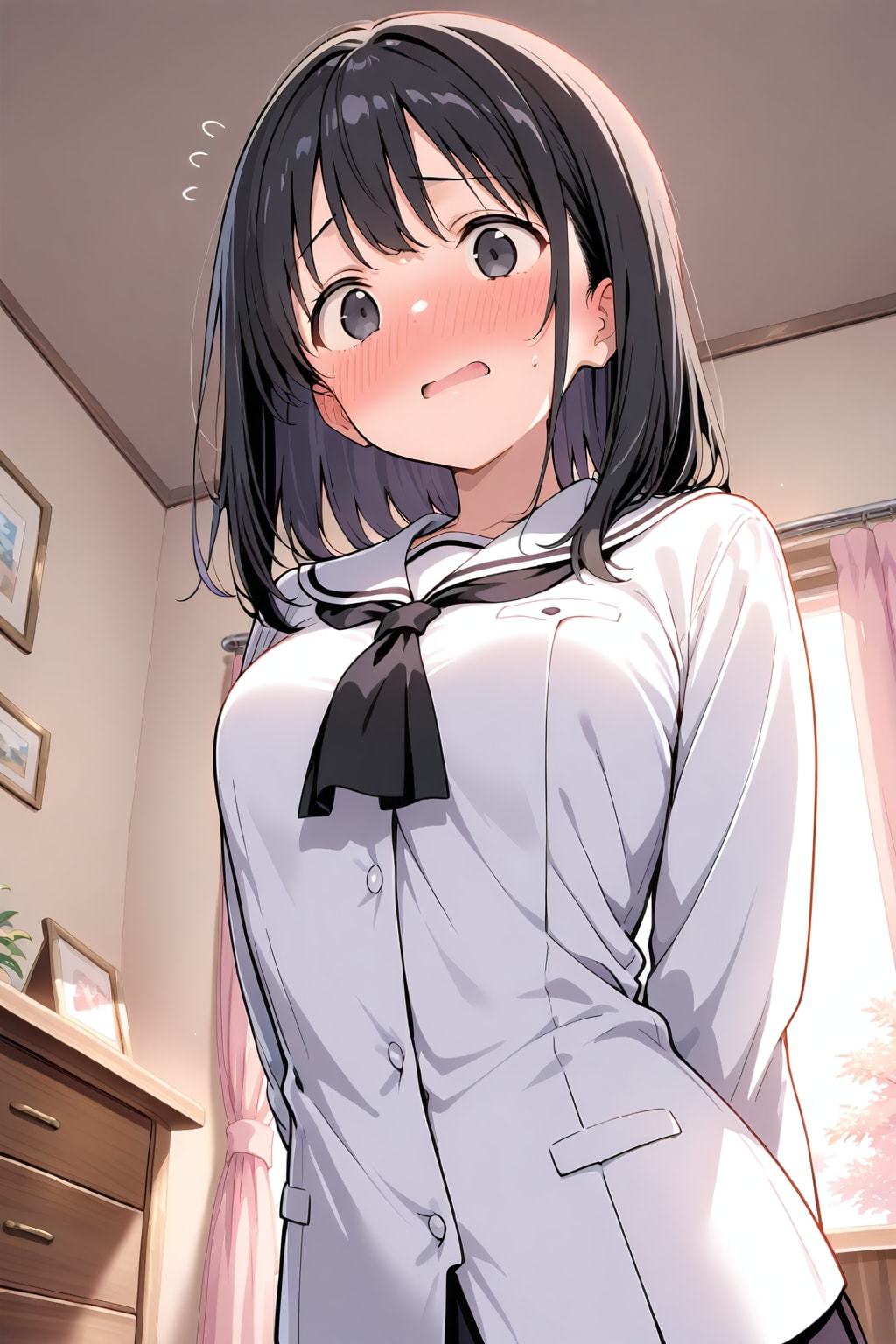 起こしに来た幼馴染