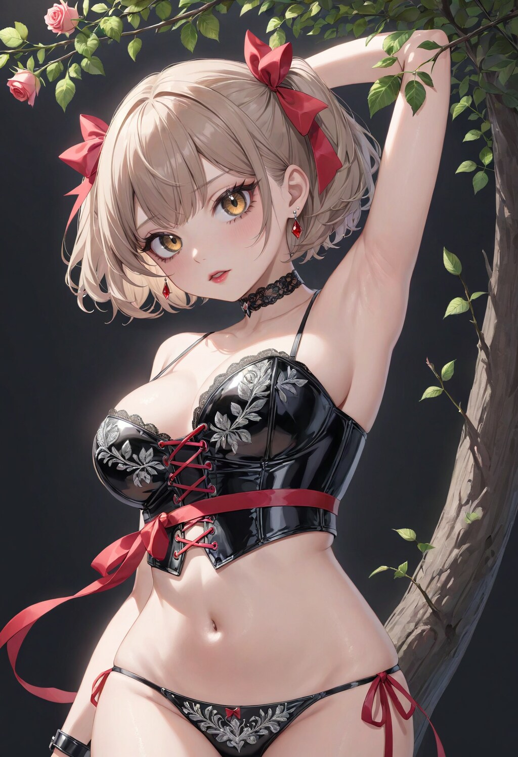 腋見せ少女