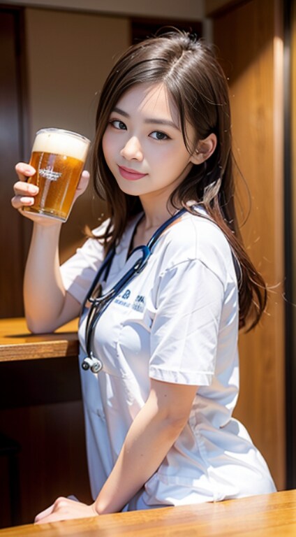 手術前に一杯