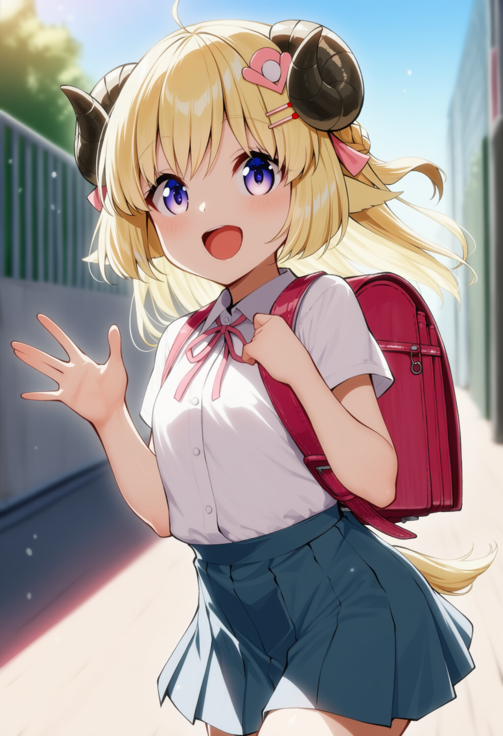 おはよー！（角巻わため）