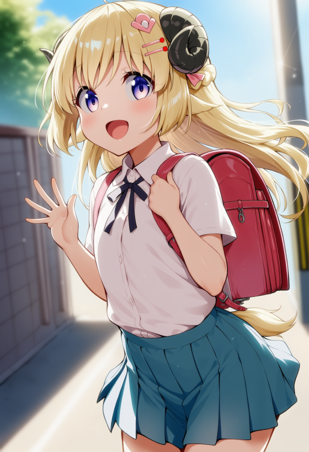 おはよー！（角巻わため）