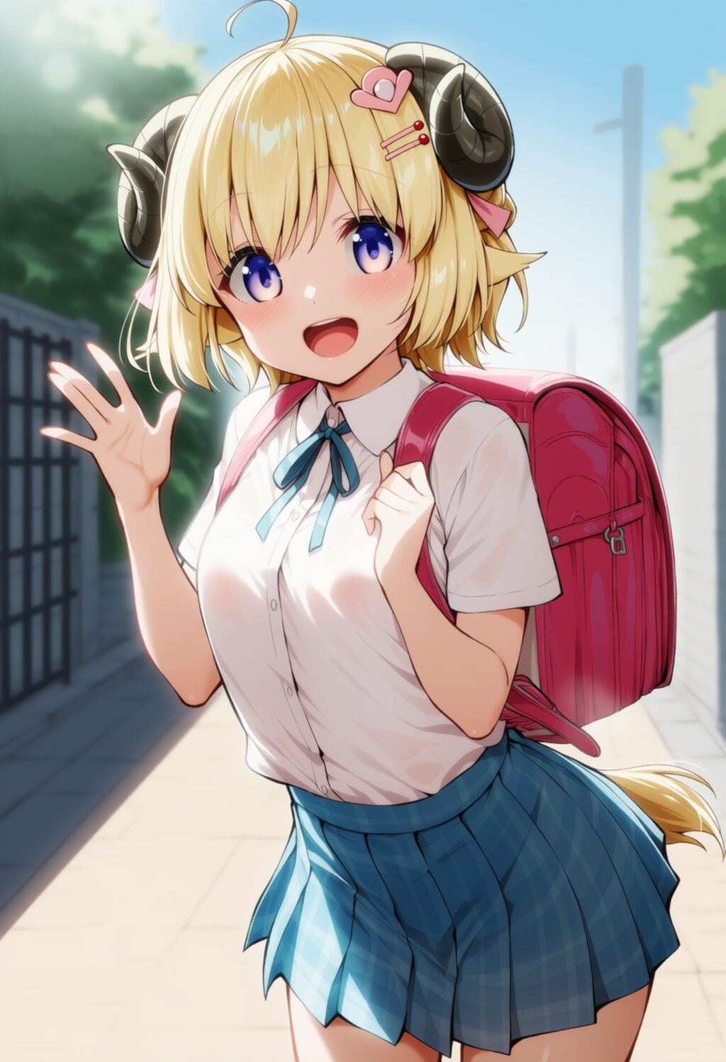 おはよー！（角巻わため）