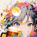 月見ビール 4枚目