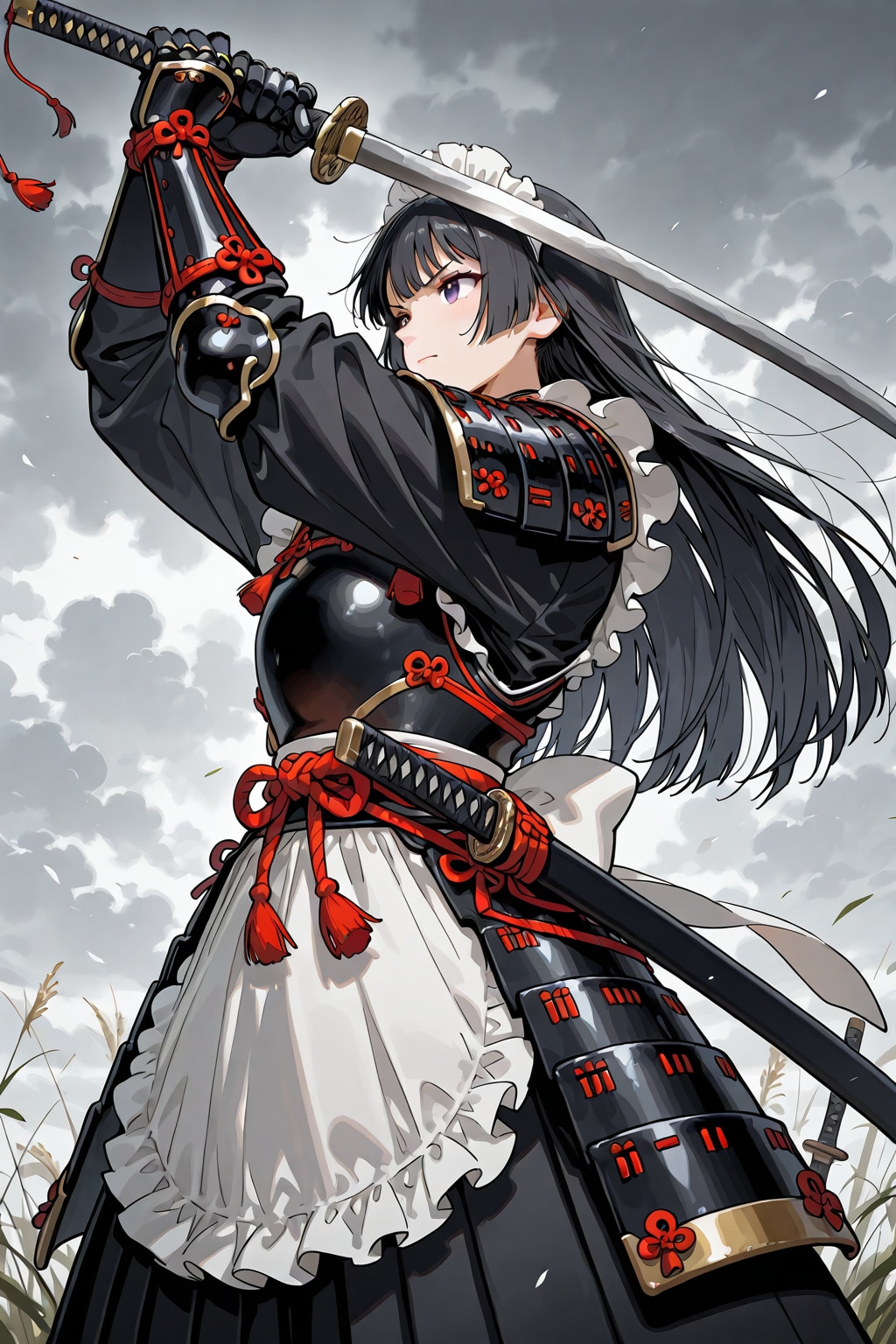 戦う侍メイド