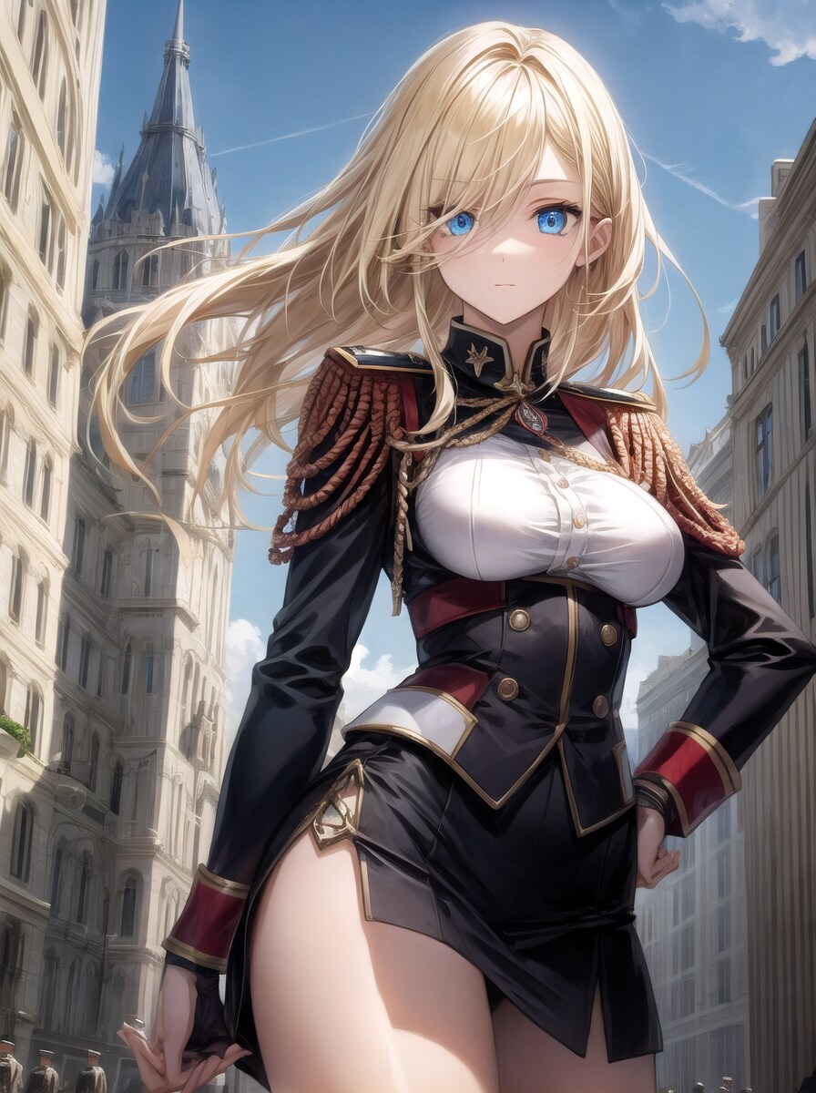 軍服お姉さん