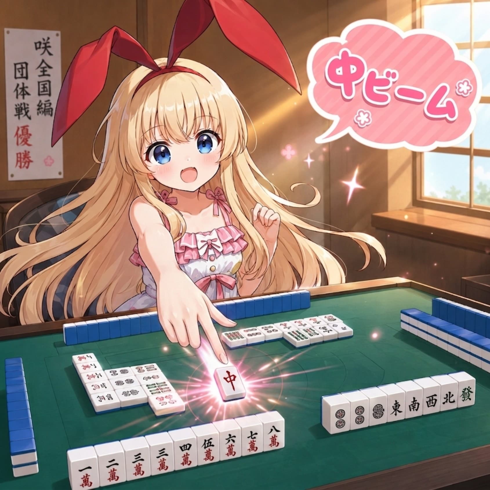 天江衣の中ビーム