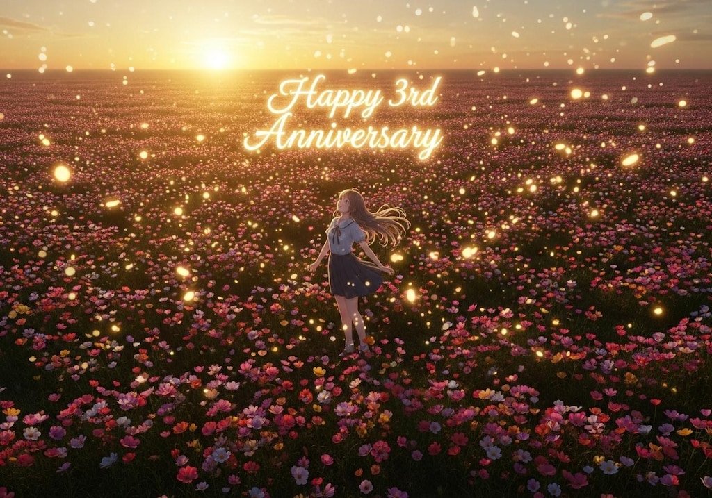 Happy 3rd anniversary