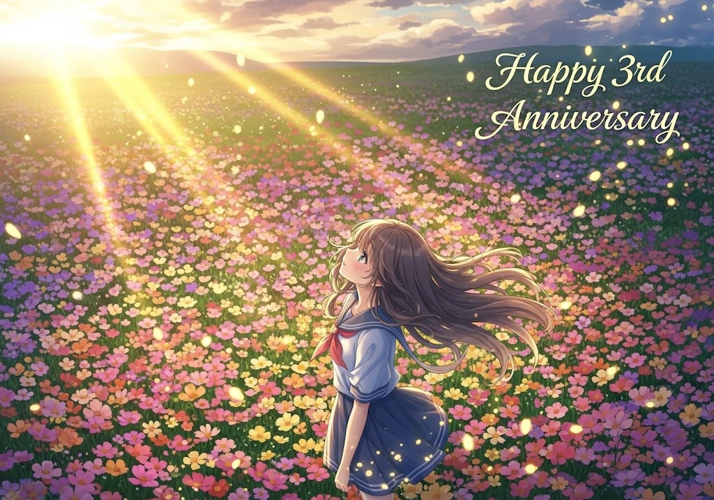 Happy 3rd anniversary