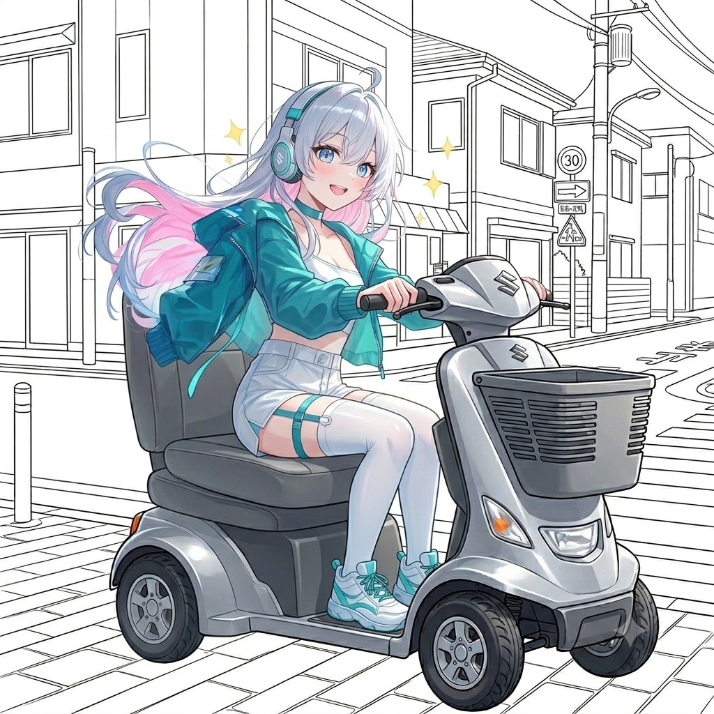 鈴木ちゃん&セニアカー