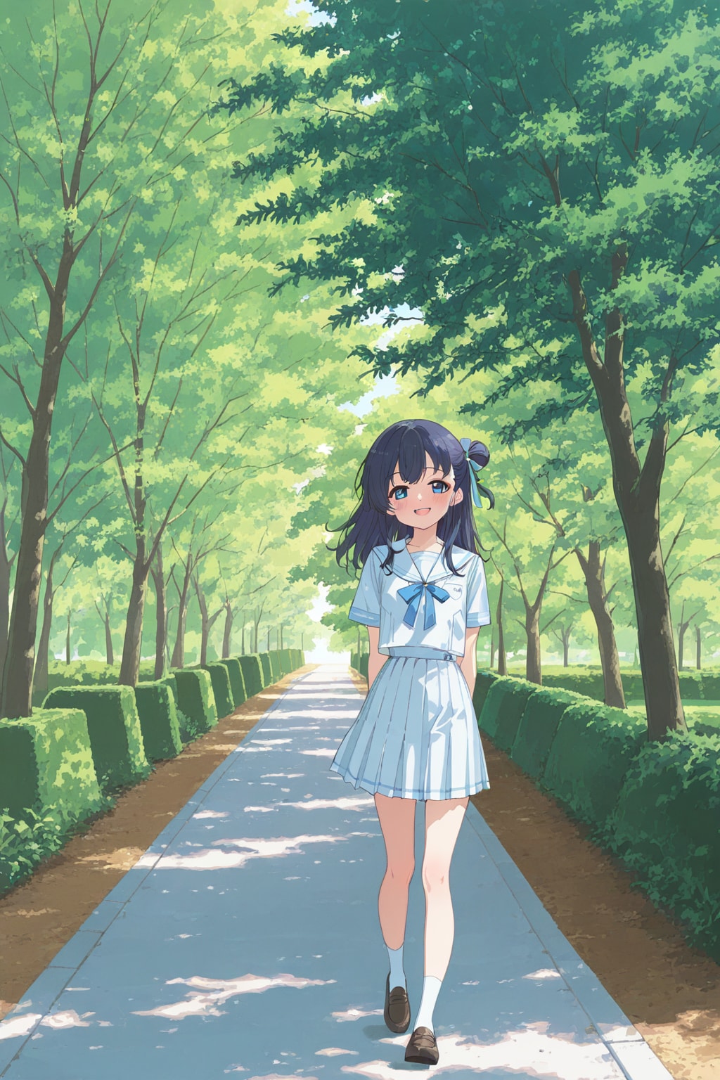 夏のセーラーガール_2026/07/06 | の人気AIイラスト・グラビア