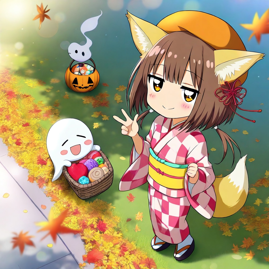 PRISM_迷う時がある、女の子とおばけさん。