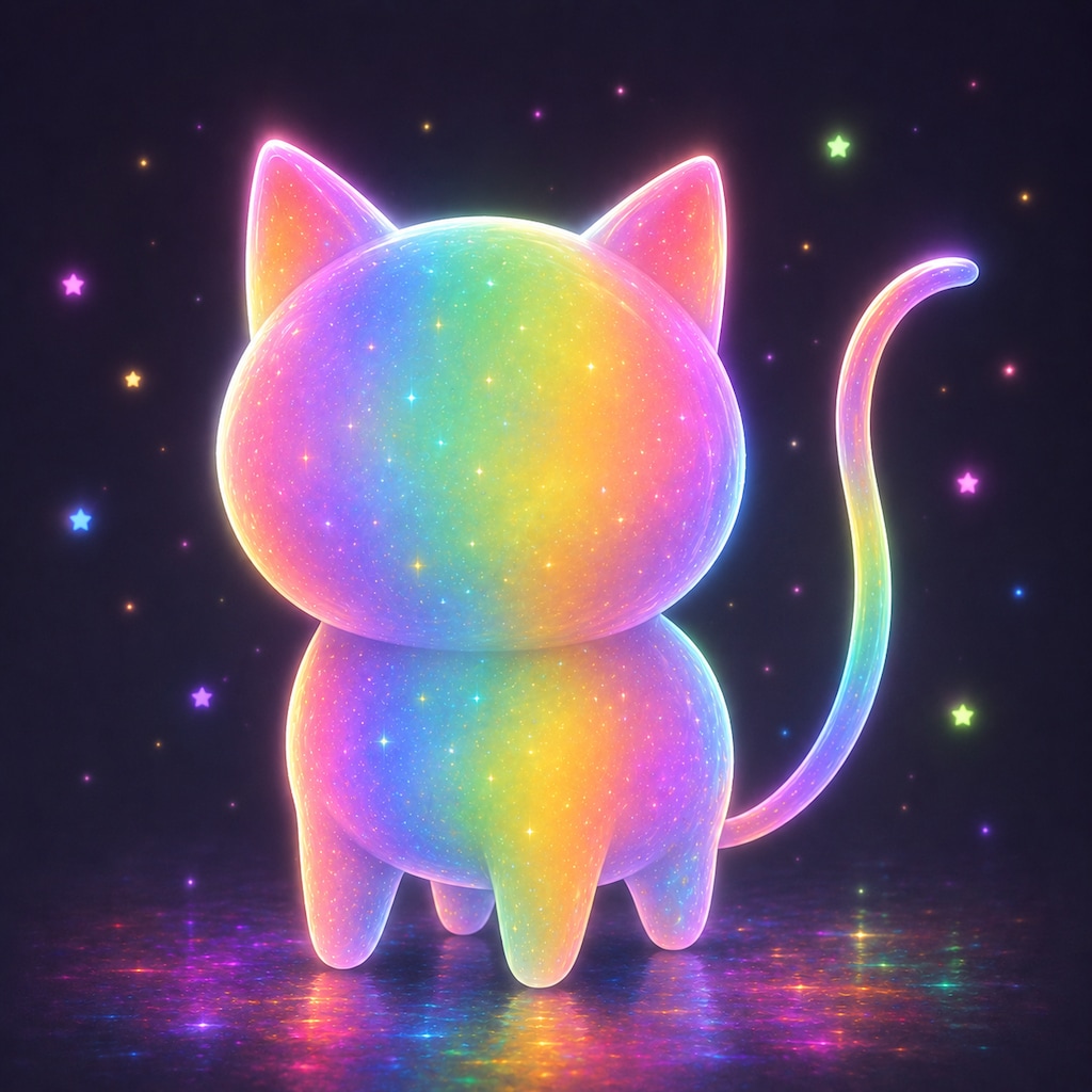 虹猫とジト目ちゃん