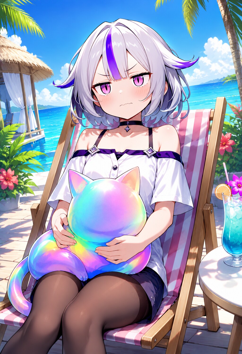 虹猫とジト目ちゃん