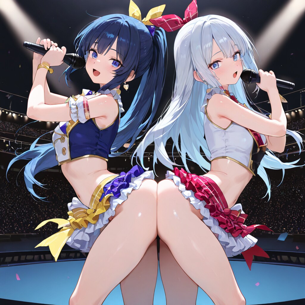 #SALT 試作版「地下アイドルのライブ」　－ベースプロンプトは【yayaya 様】からお借りしました－