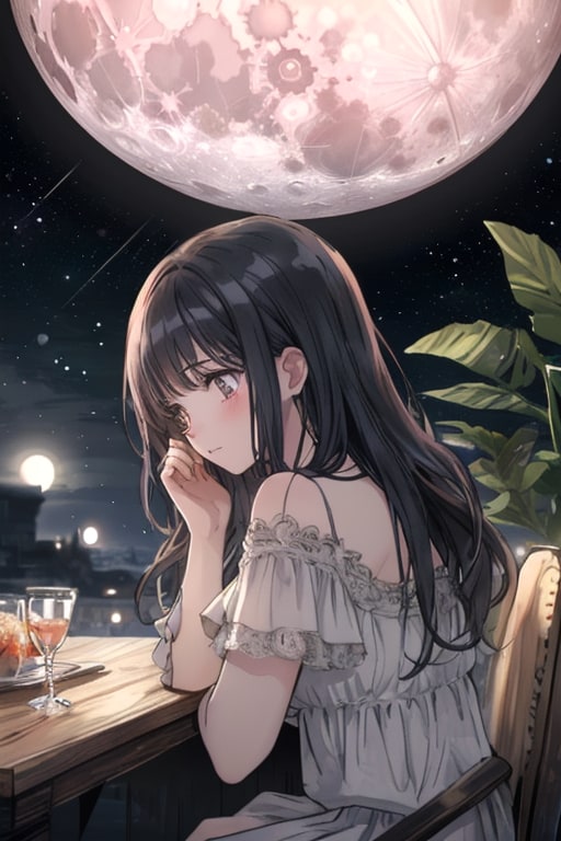 月に祈る | の人気AIイラスト・グラビア