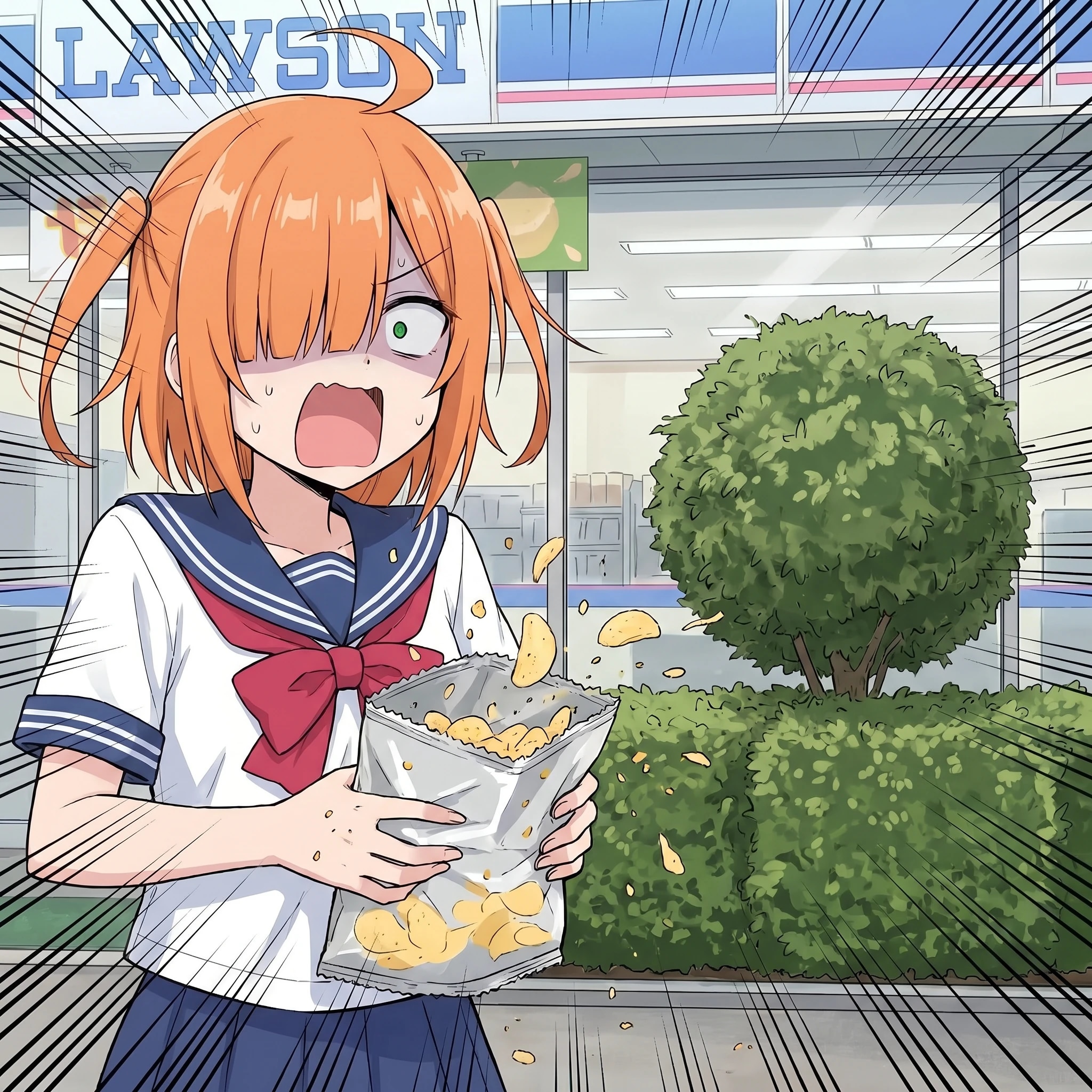 ポ、ポテトチップスが！？ | の人気AIイラスト・グラビア