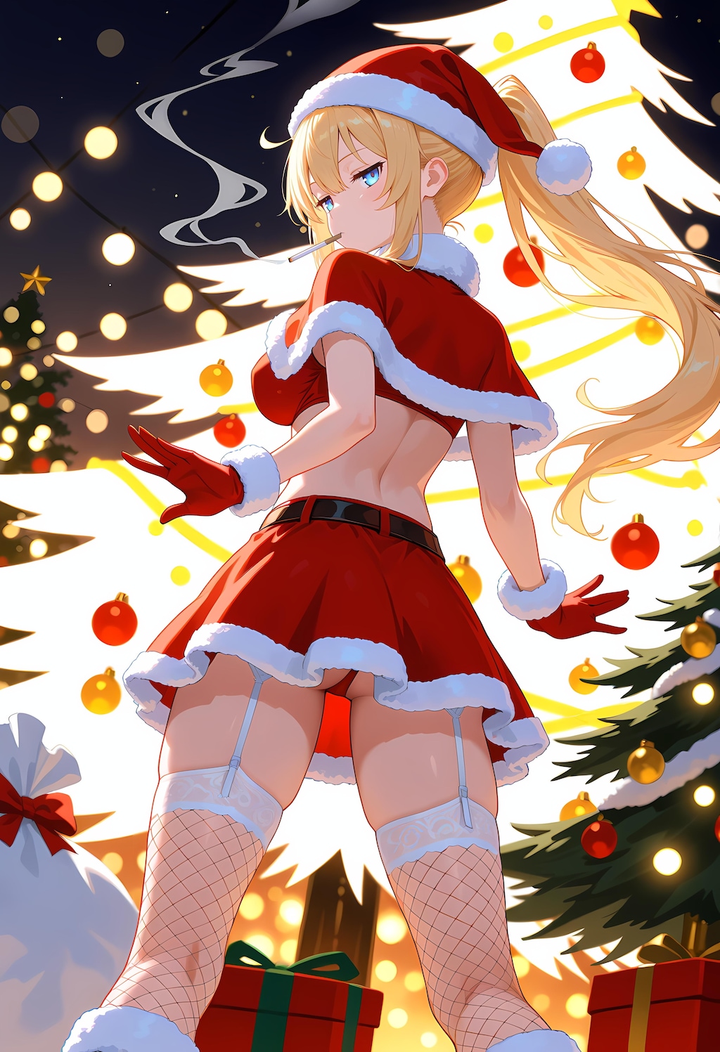 白峰マコ＠サンタコス