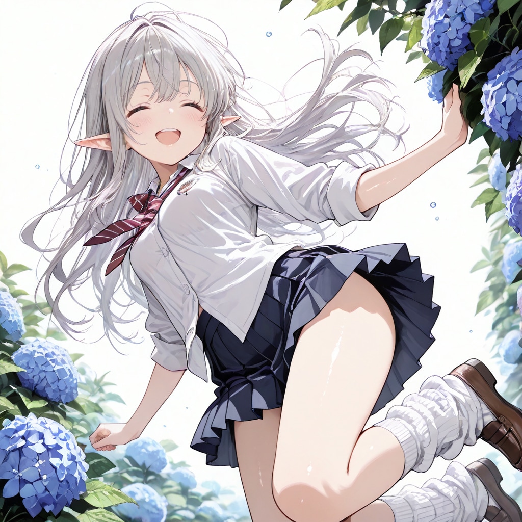 【エルフ三姉妹】セレナちゃん【梅雨】