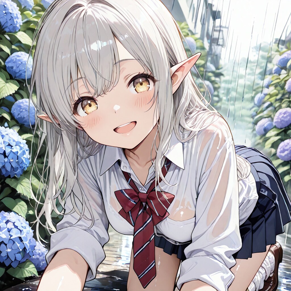 【エルフ三姉妹】セレナちゃん【梅雨】