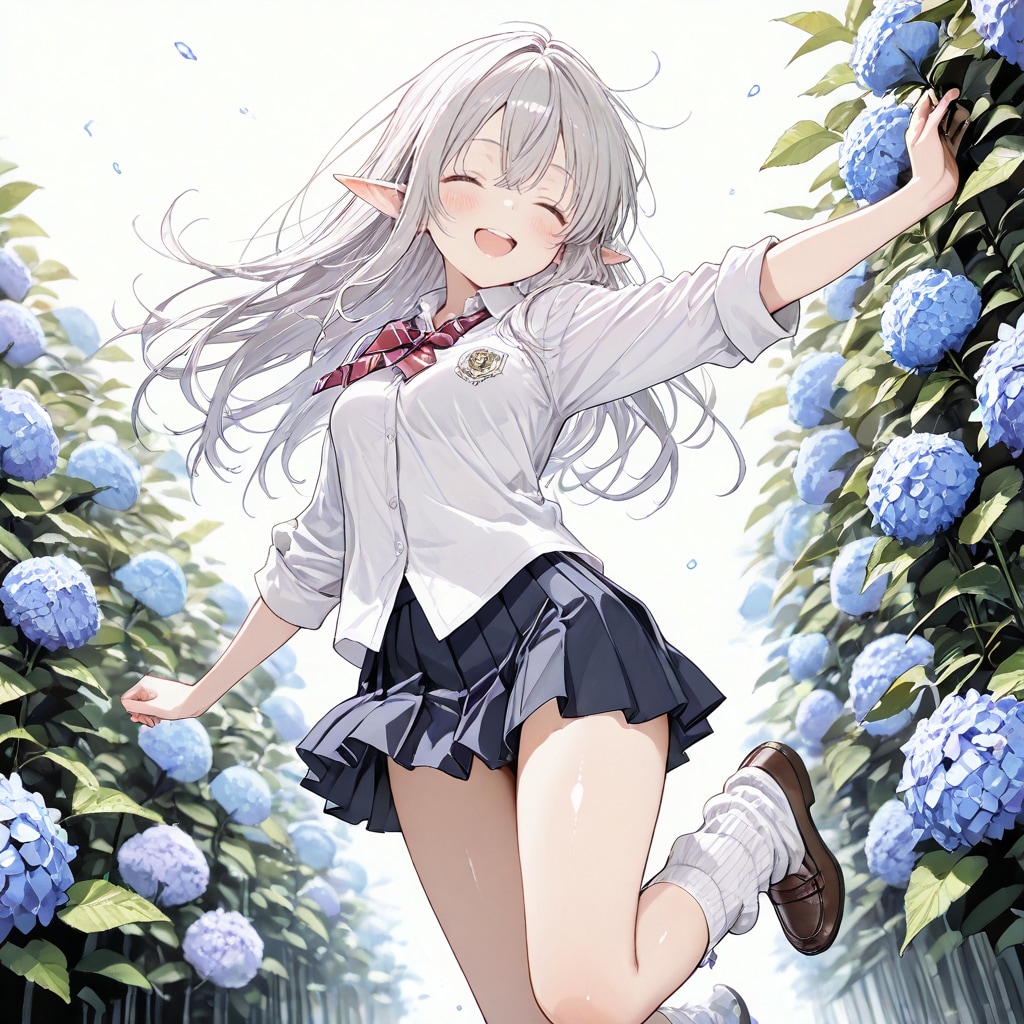 【エルフ三姉妹】セレナちゃん【梅雨】