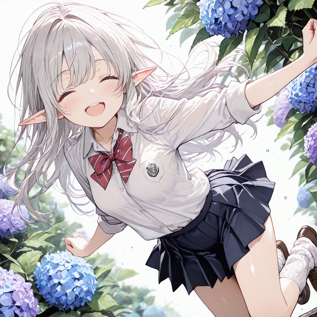 【エルフ三姉妹】セレナちゃん【梅雨】