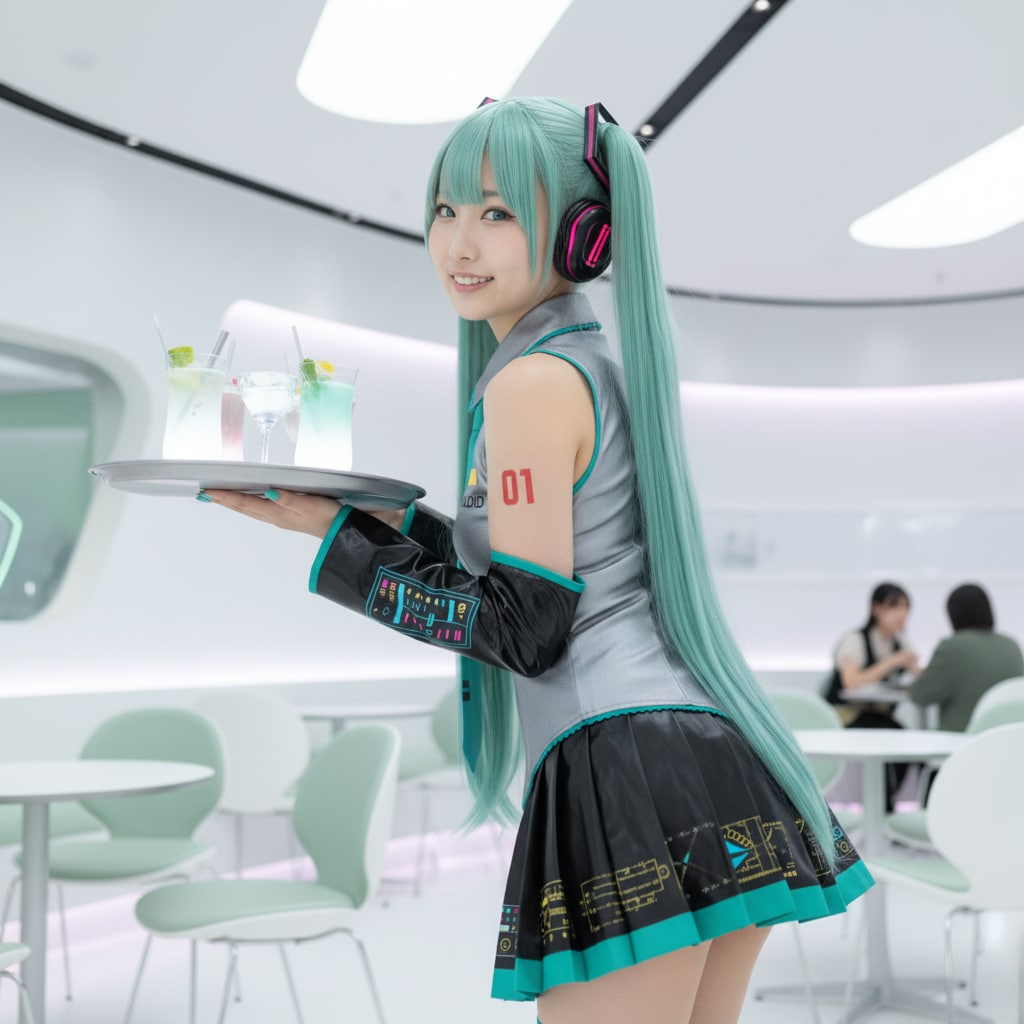 みどツイさん。カフェ