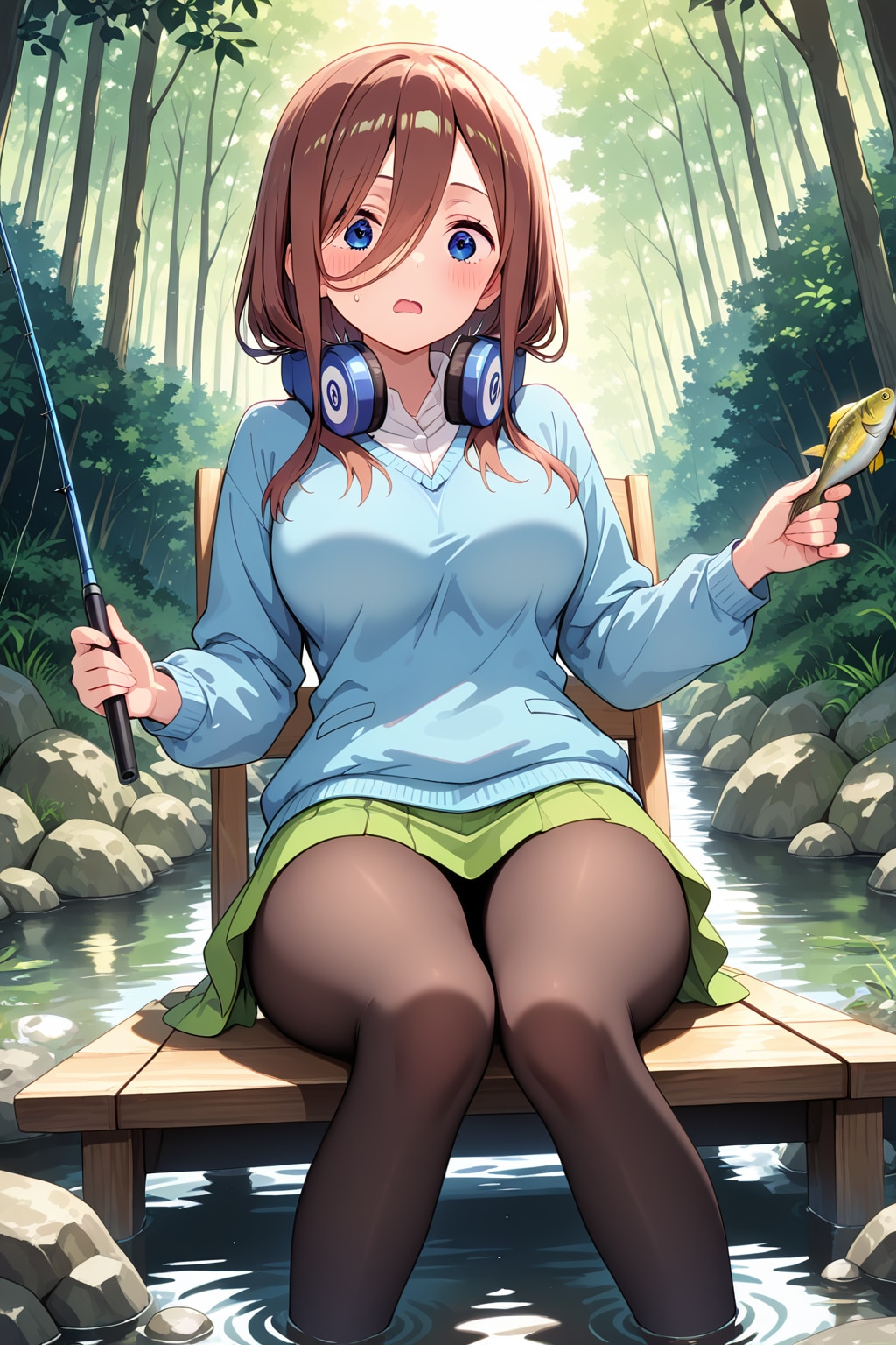 川釣りに挑戦