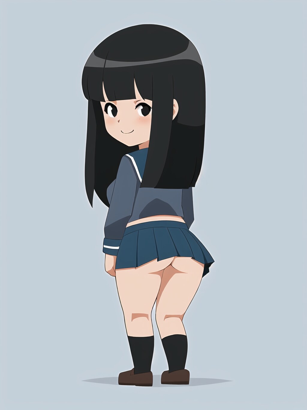 ノーパン少女62